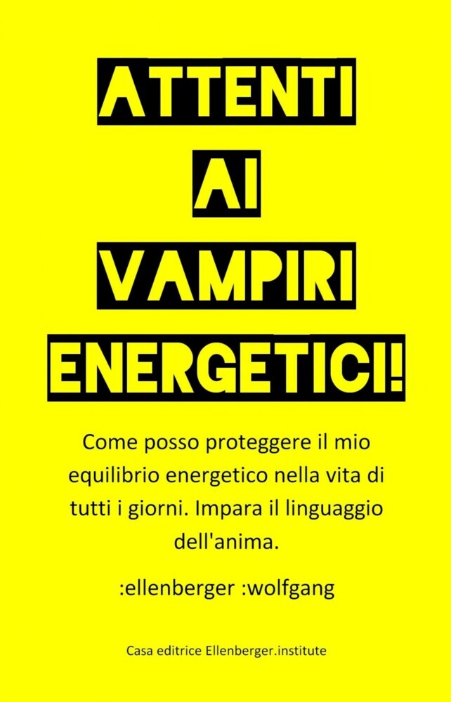 Attenti ai vampiri energetici! main product photo