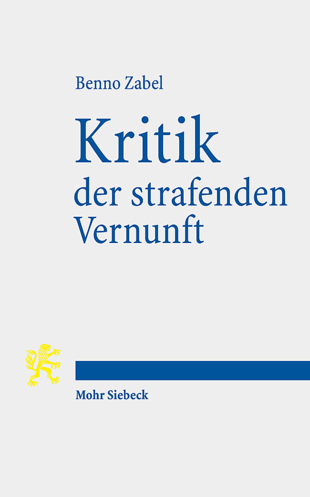 Kritik der strafenden Vernunft main product photo
