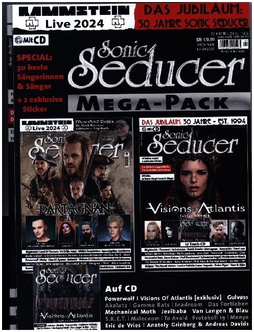 Sonic Seducer Blutengel DÄMONEN : STURM Bundle main product photo