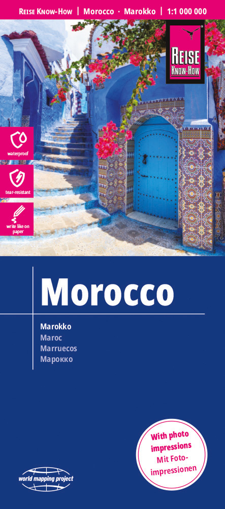 Reise Know-How Landkarte Marokko / Marocco (1:1.000.000) main product photo