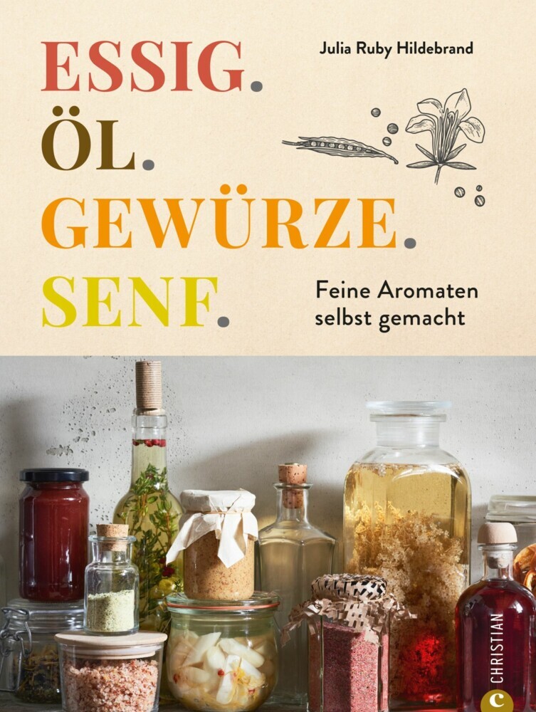 Essig. Öl. Gewürze. Senf. main product photo