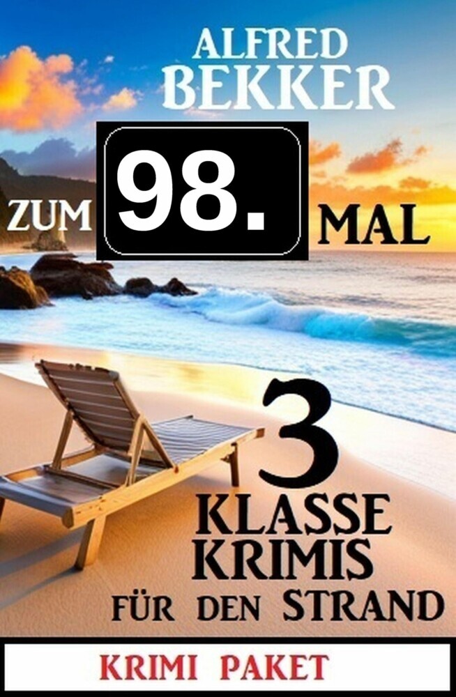 Zum 98. Mal 3 klasse Krimis für den Strand main product photo