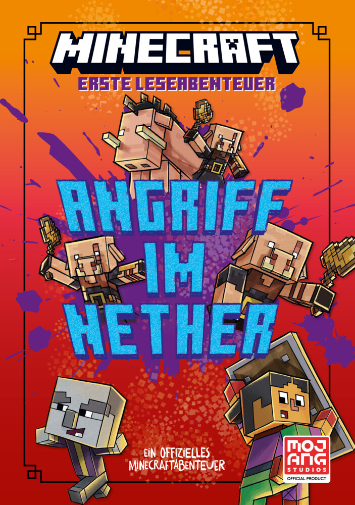 Minecraft Erste Leseabenteuer. Angriff im Nether main product photo