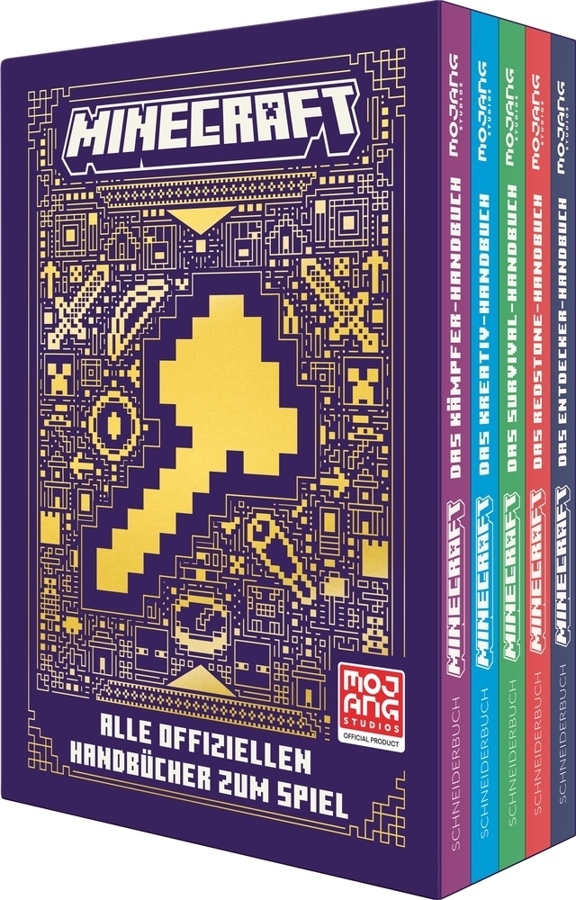 Minecraft Alle offiziellen Handbücher zum Spiel main product photo