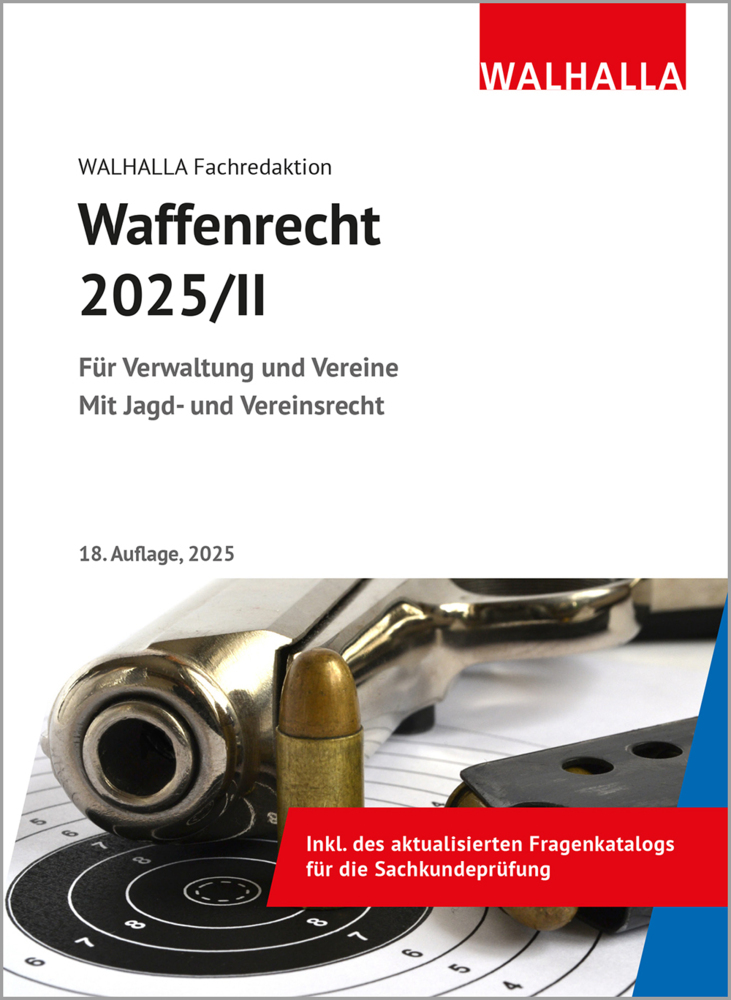 Waffenrecht 2025/II main product photo
