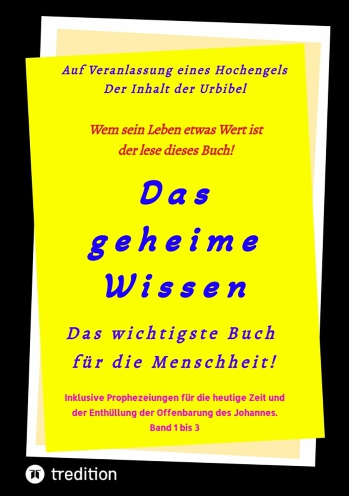 2. Auflage 3. Band Neuaufbau der Urbibel main product photo