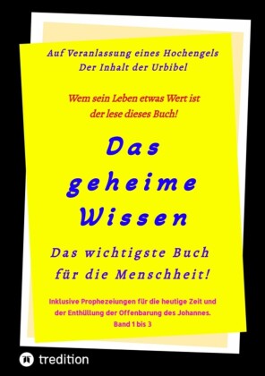 2. Auflage 1. Band von Neuaufbau der Urbibel