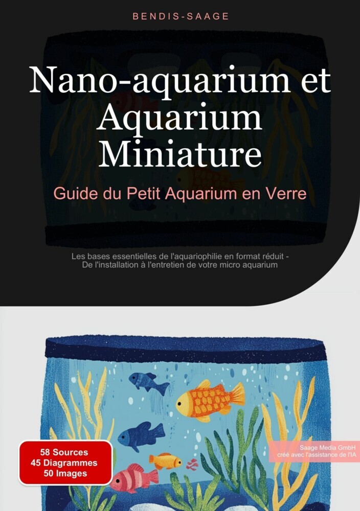 Nano-aquarium et Aquarium Miniature: Guide du Petit Aquarium en Verre main product photo