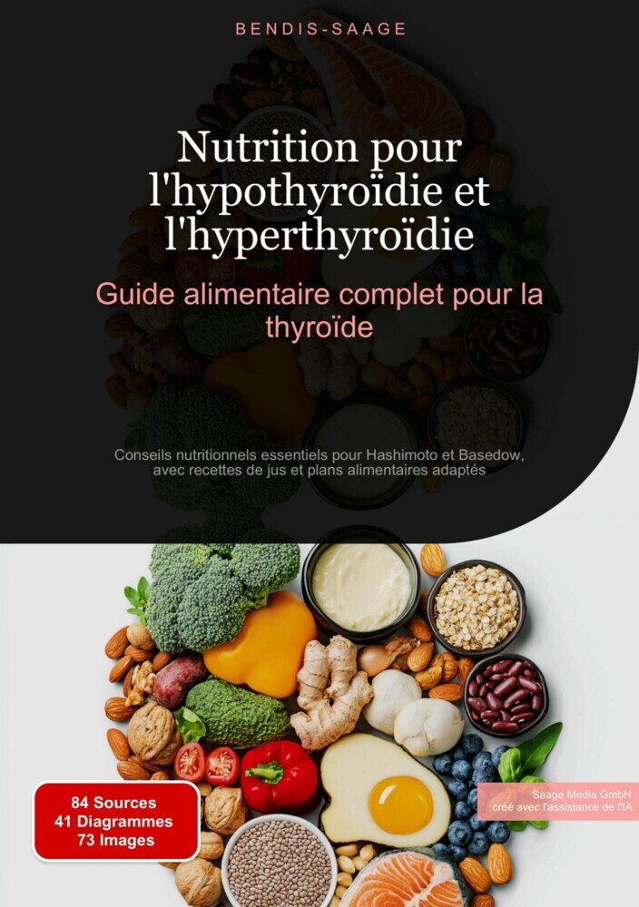 Nutrition pour l'hypothyroïdie et l'hyperthyroïdie : Guide alimentaire complet pour la thyroïde main product photo
