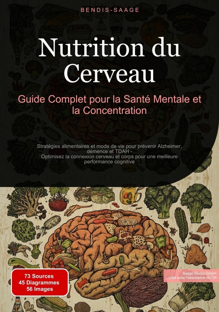 Nutrition du Cerveau : Guide Complet pour la Santé Mentale et la Concentration main product photo