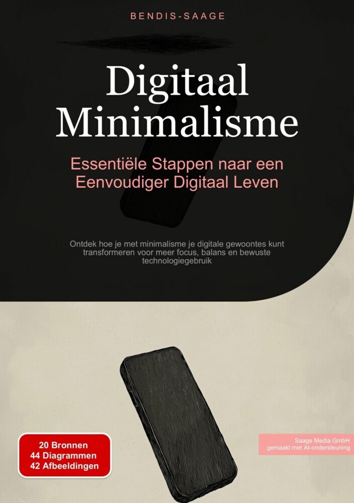 Digitaal Minimalisme: Essentiële Stappen naar een Eenvoudiger Digitaal Leven main product photo