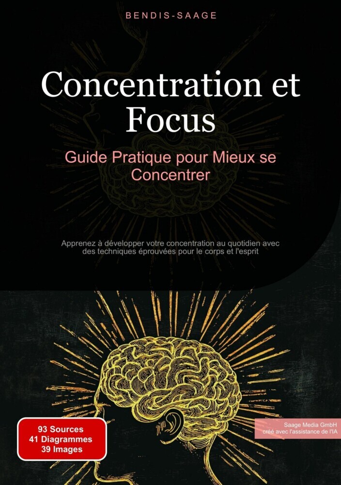 Concentration et Focus: Guide Pratique pour Mieux se Concentrer main product photo