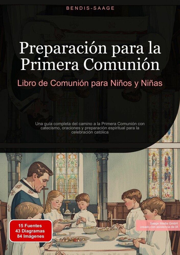 Preparación para la Primera Comunión: Libro de Comunión para Niños y Niñas main product photo