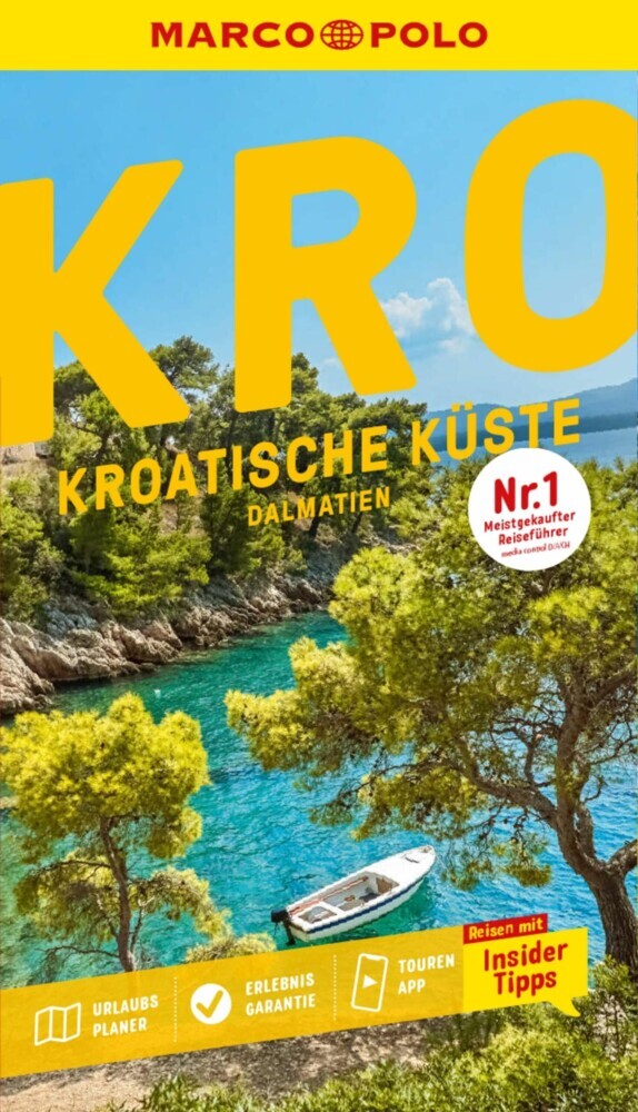 MARCO POLO Reiseführer E-Book Kroatische Küste Dalmatien main product photo