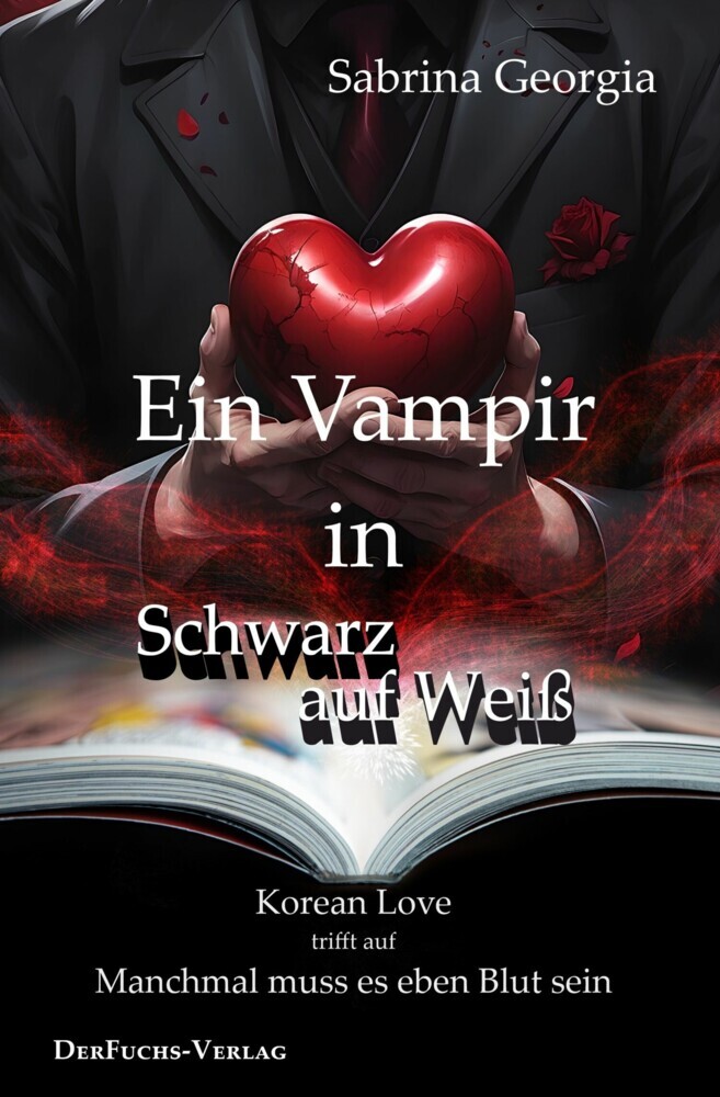Ein Vampir in Schwarz auf Weiß main product photo