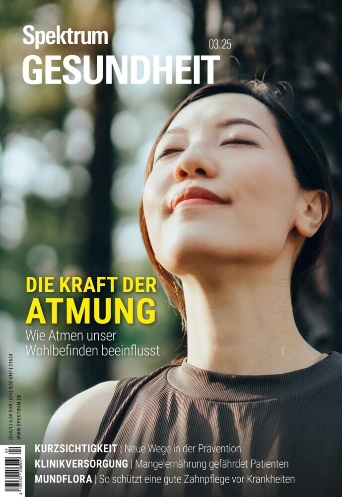 Spektrum Gesundheit 3/2025 - Die Kraft der Atmung main product photo