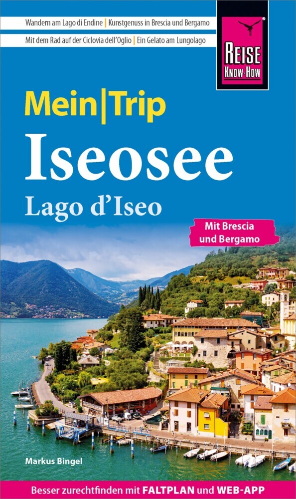 Reise Know-How MeinTrip Iseosee / Lago d'Iseo main product photo