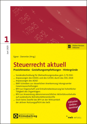 Steuerrecht aktuell 1/2025
