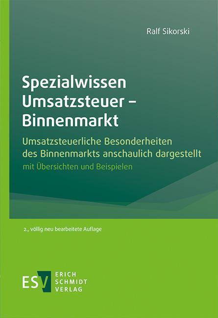 Spezialwissen Umsatzsteuer - Binnenmarkt main product photo