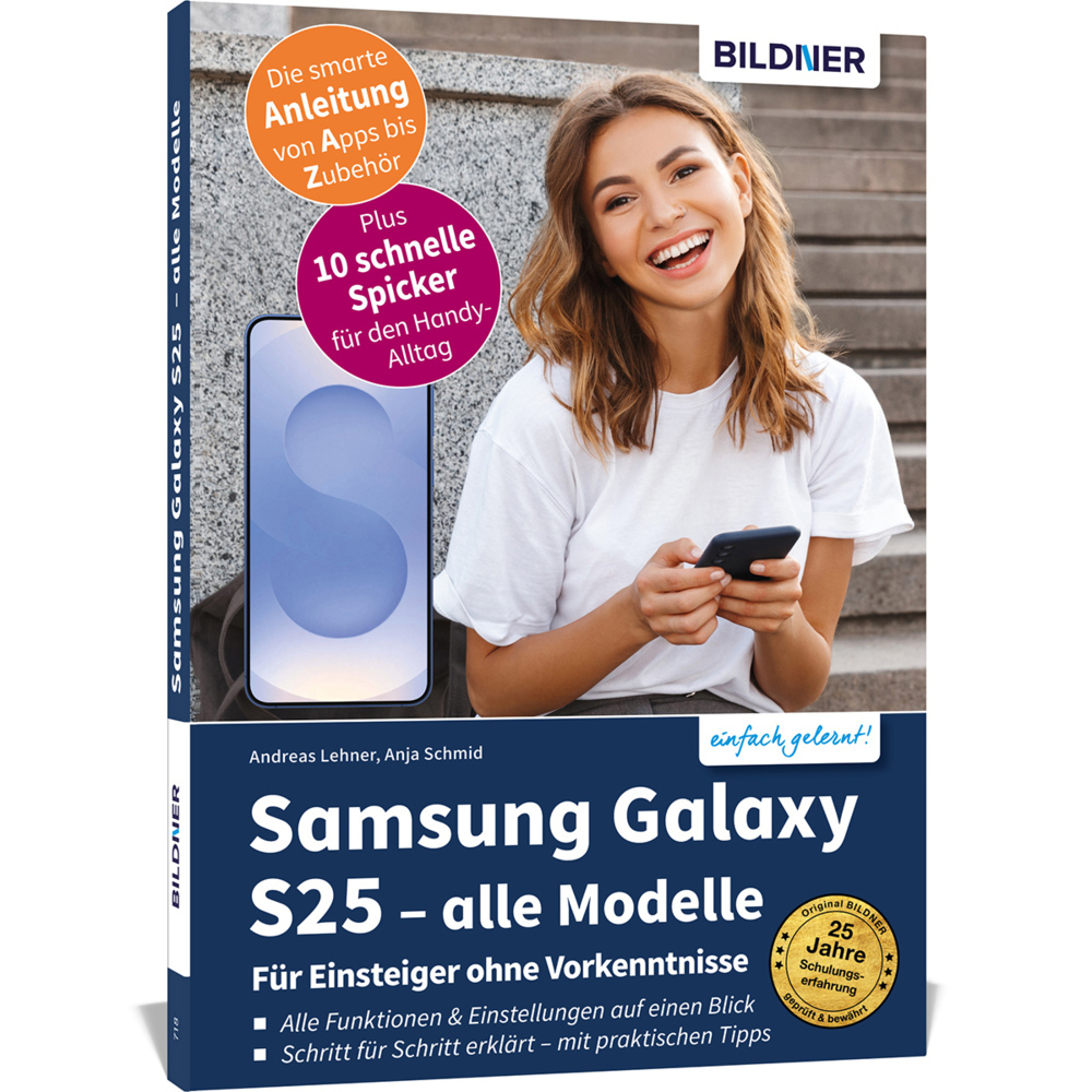 Samsung Galaxy S25 - alle Modelle - Für Einsteiger ohne Vorkenntnisse main product photo