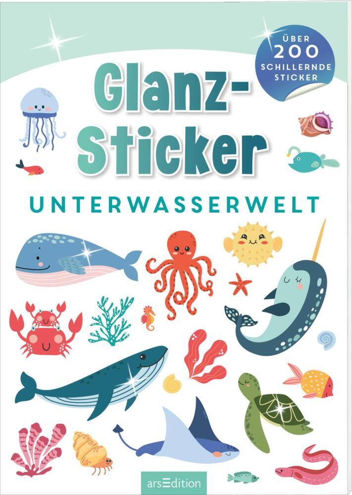 Glanz-Sticker - Unterwasserwelt main product photo