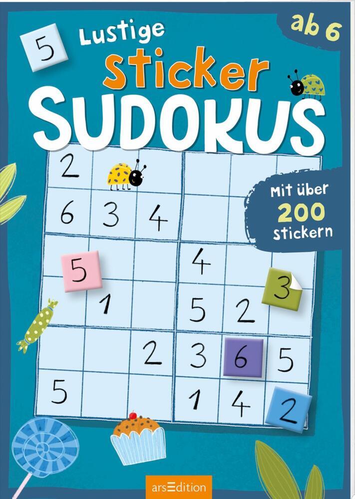 Lustige Sticker-Sudokus Zahlen main product photo