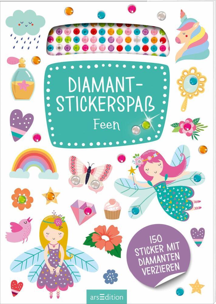 Diamant-Stickerspaß Feen main product photo