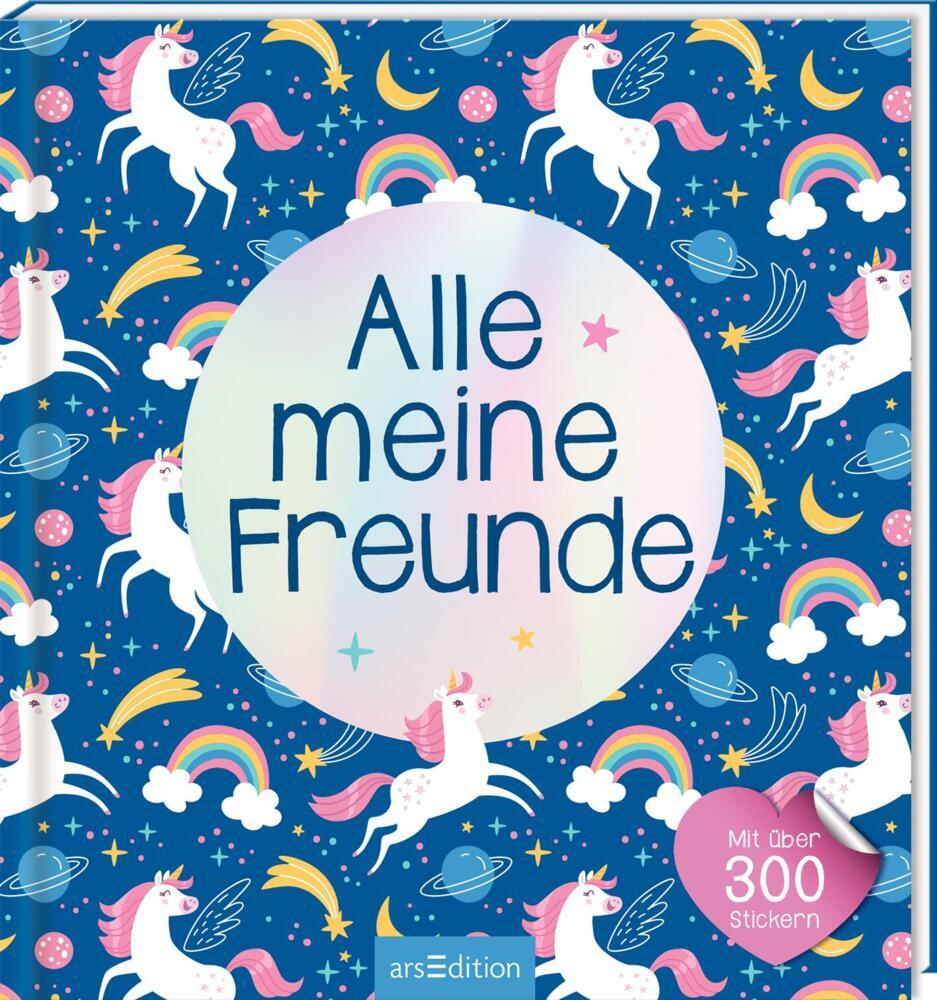 Alle meine Freunde - Einhorn | Mit über 300 Stickern main product photo