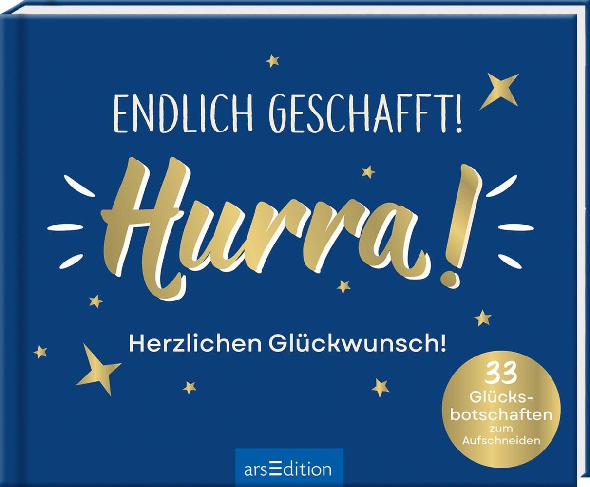 Endlich geschafft! Hurra! Herzlichen Glückwunsch! main product photo