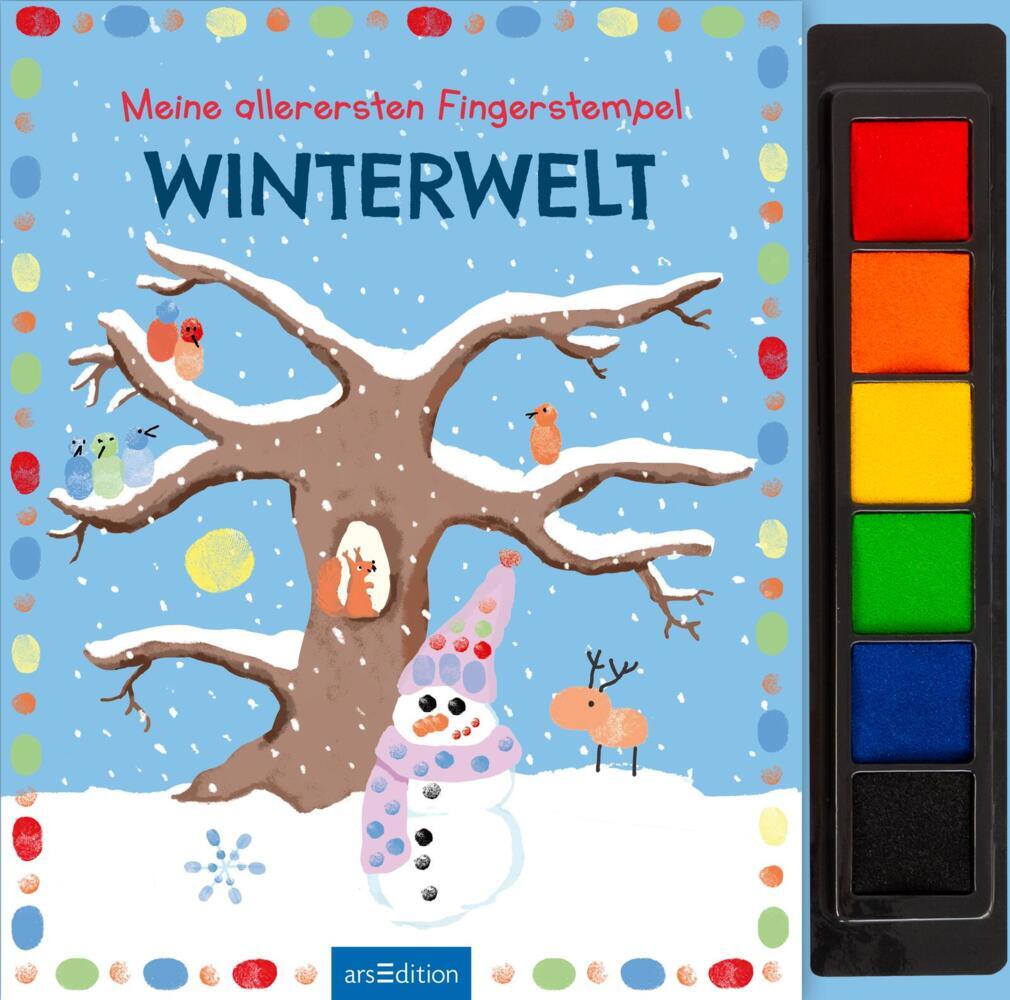 Meine allerersten Fingerstempel Winterwelt main product photo