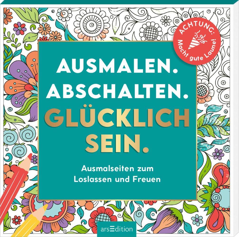 Ausmalen. Abschalten. Glücklich sein. main product photo