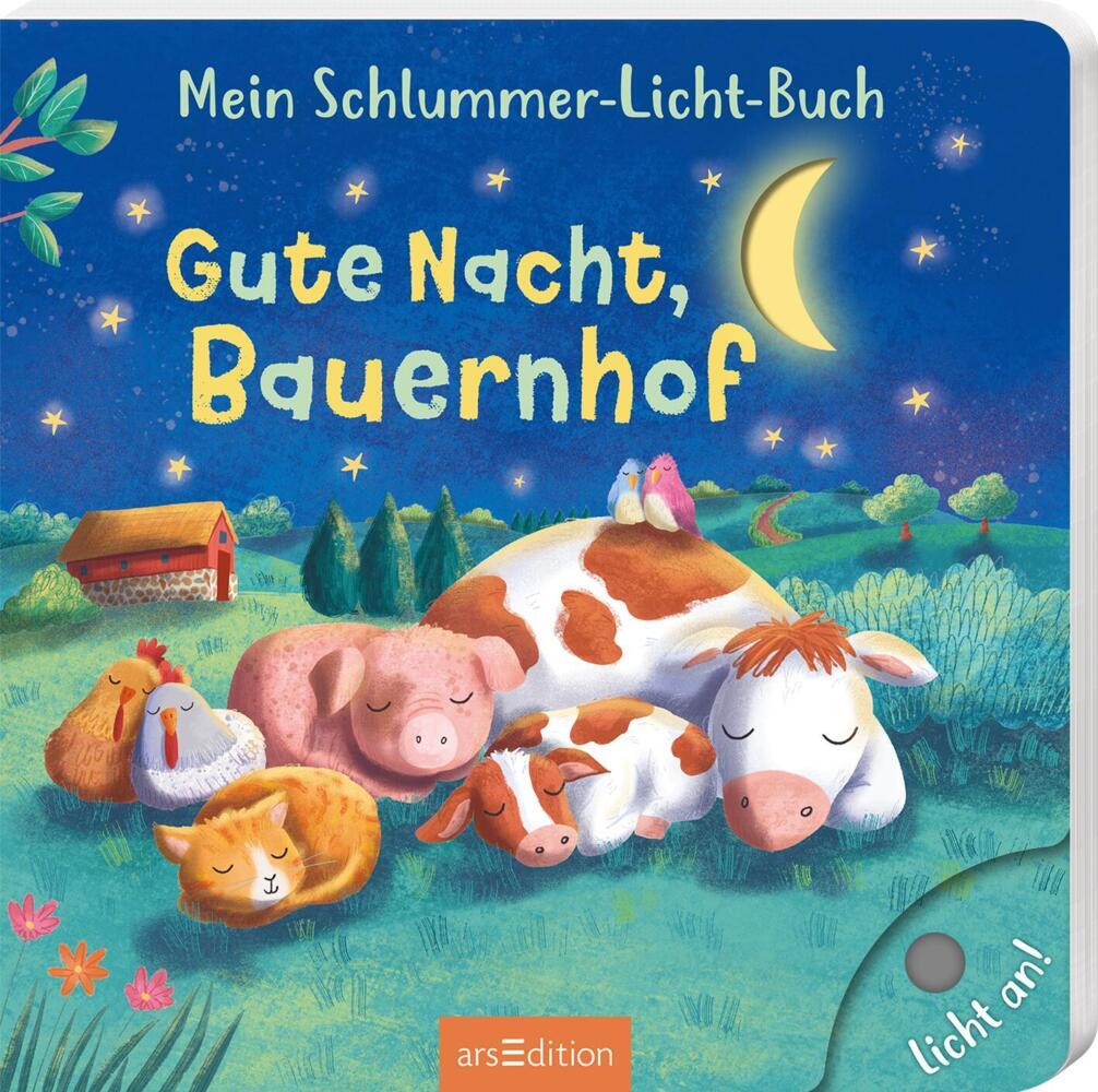 Mein Schlummer-Licht-Buch: Gute Nacht, Bauernhof main product photo