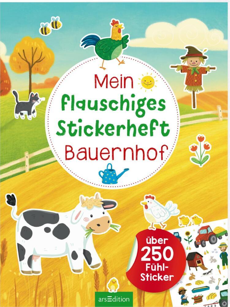 Mein flauschiges Stickerheft - Bauernhof main product photo