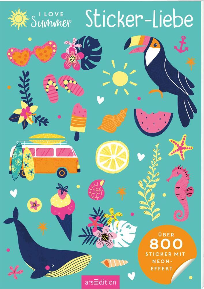 I Love Summer - Sticker-Liebe main product photo