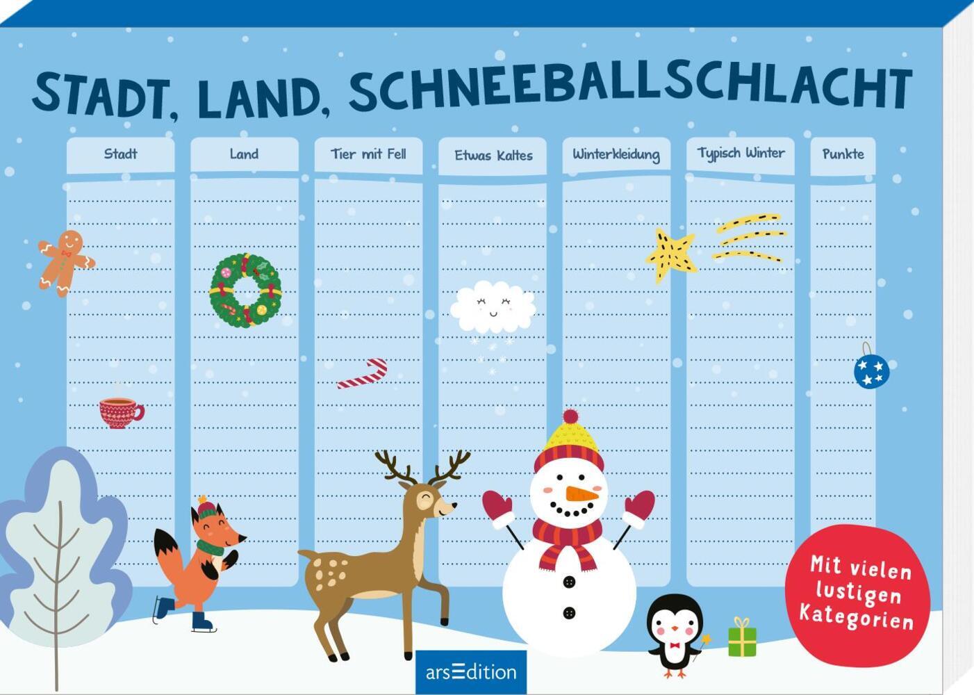 Stadt, Land, Schneeballschlacht main product photo
