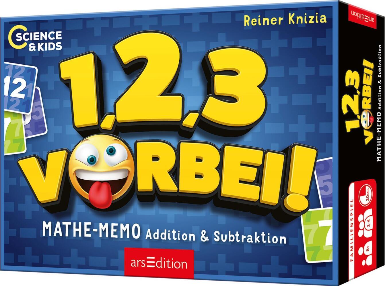 Science & Kids - 1, 2, 3 ... vorbei! Mathe-Memo Addition & Subtraktion main product photo