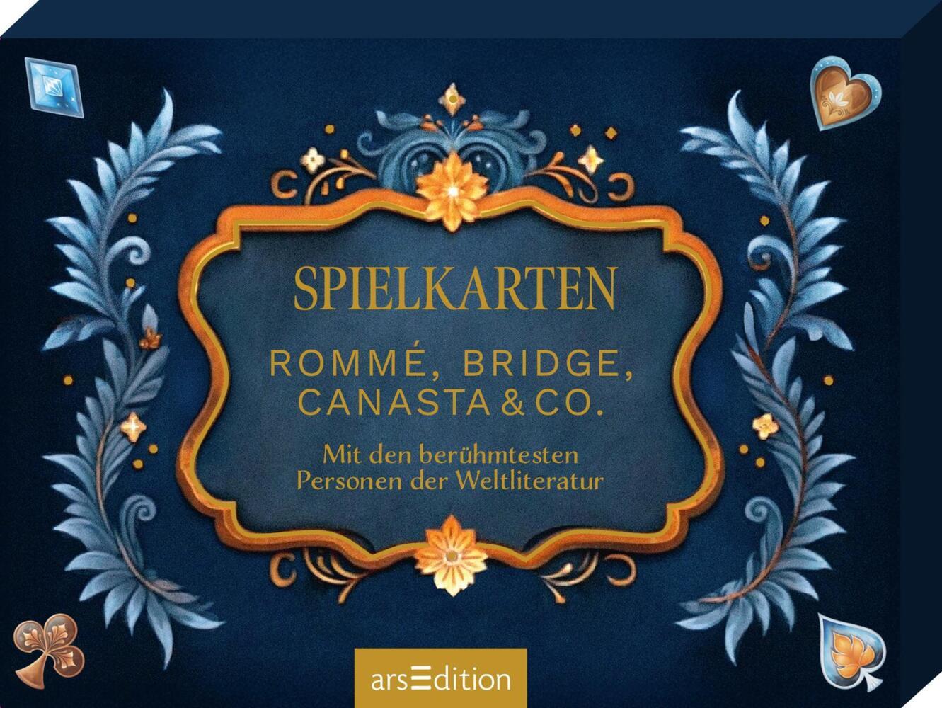Spielkarten. Rommé, Bridge, Canasta & Co. main product photo
