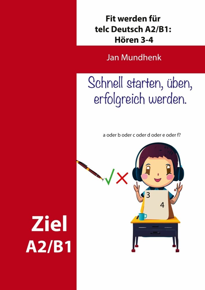 Fit werden für telc Deutsch A2/B1: Hören 3-4 main product photo