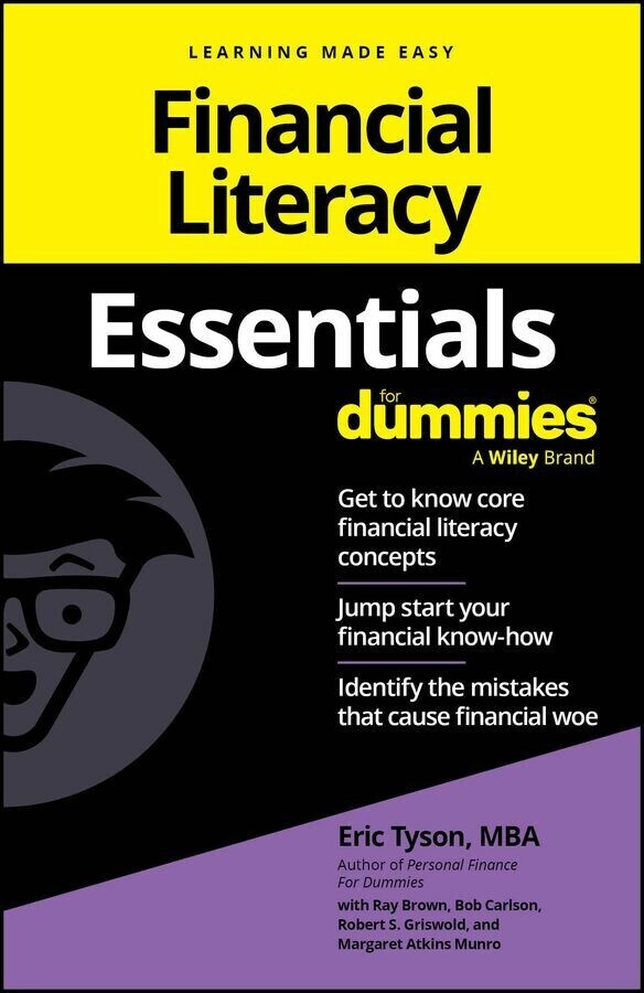 Financial Literacy Essentials For Dummies main product photo