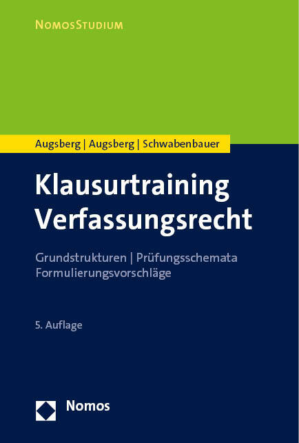 Klausurtraining Verfassungsrecht main product photo