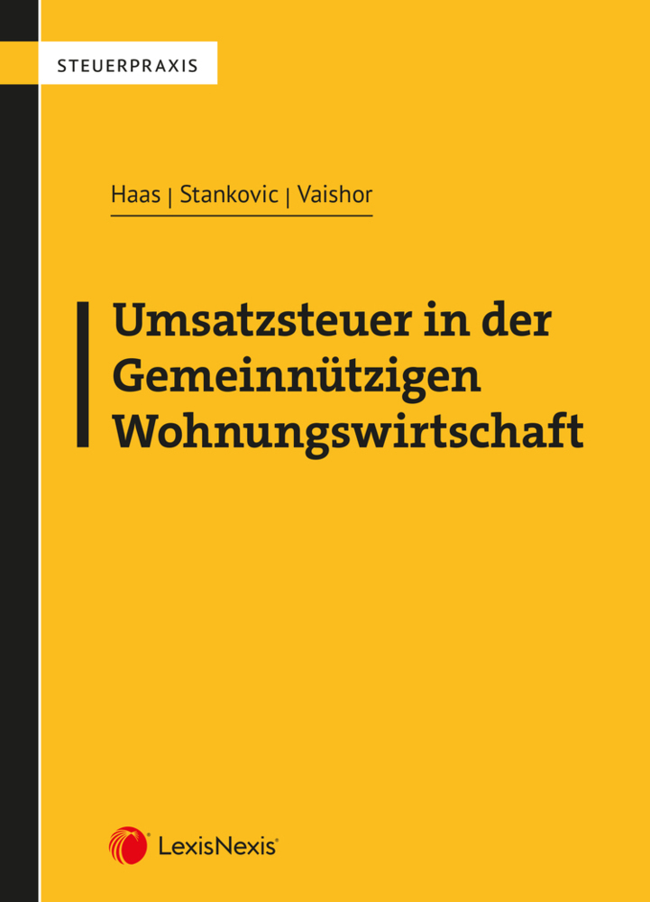 Umsatzsteuer in der Gemeinnützigen Wohnungswirtschaft main product photo