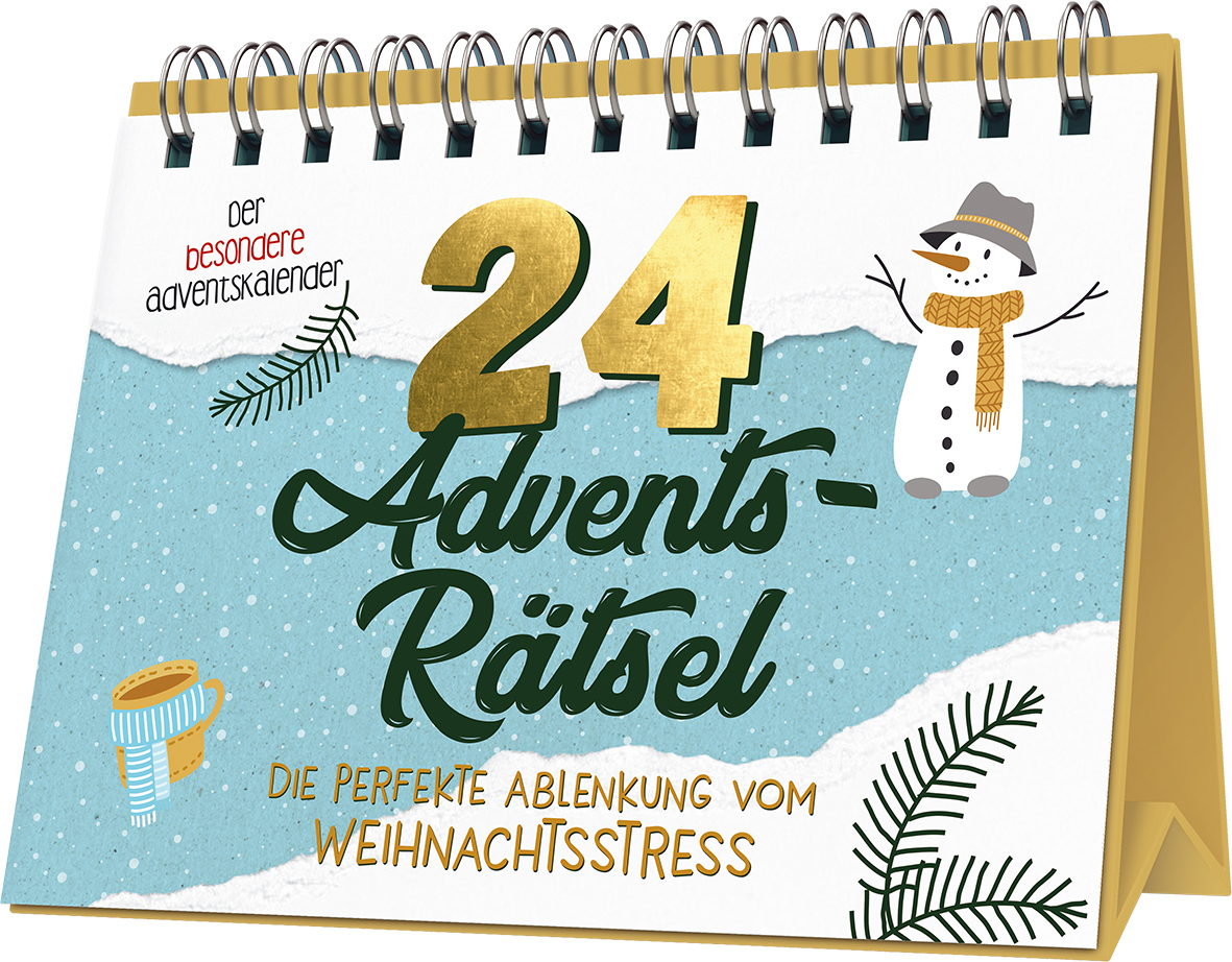 24 Adventsrätsel I Die perfekte Ablenkung vom Weihnachtsstress main product photo