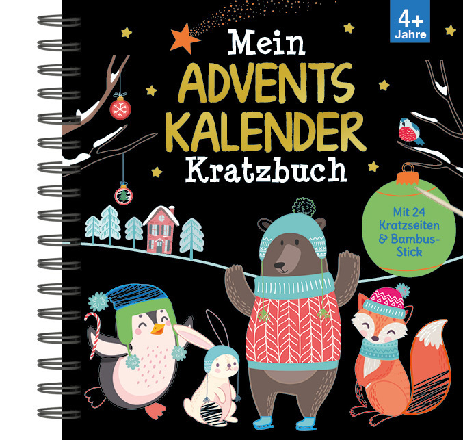 Mein Adventskalender-Kratzbuch main product photo