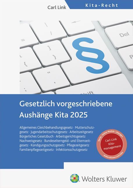 Gesetzlich vorgeschriebene Aushänge Kita 2025 main product photo