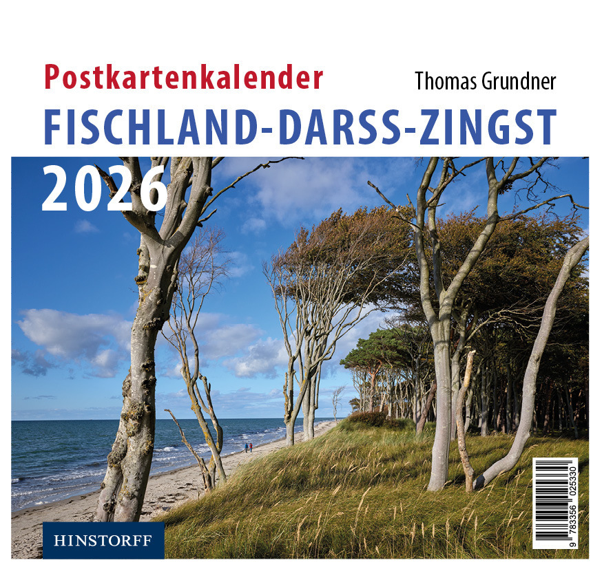 Postkartenkalender Fischland-Darss-Zingst 2026 main product photo