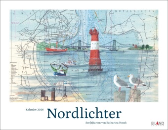 Nordlichter - See(h)karten Kalender 2026