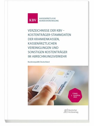 Verzeichnisse der KBV - Stand: 2. Quartal 2025