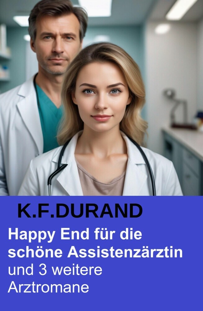 Happy End für die schöne Assistenzärztin und 3 weitere Arztromane main product photo