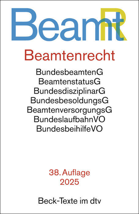 Beamtenrecht main product photo