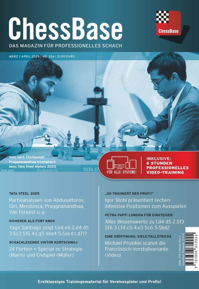 ChessBase Magazin #224 main product photo
